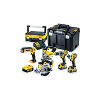 Dewalt Mobile DEWALT. COMBO 18V DCD796+DCF887+DCS39+DCS331+DCL050) 3x5.0Ah...
