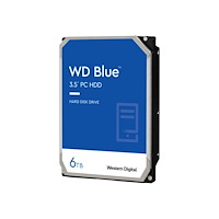 Western Digital WD Blue WD60EZAZ - hårddisk - 6 TB - SATA 6Gb/s