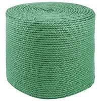 vidaXL Juterep Grön 100% Tossa jute