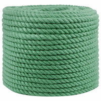 vidaXL Juterep Grön 100% Tossa jute
