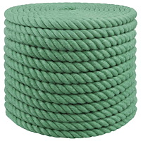 vidaXL Juterep Grön 100% Tossa jute