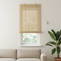 vidaXL Rullgardin Naturlig 70 x 160 cm Bambu