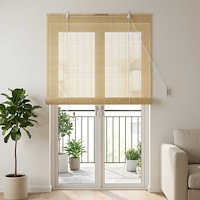 vidaXL Rullgardin Naturlig 90 x 220 cm Bambu
