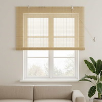 vidaXL Rullgardin Naturlig 130 x 160 cm Bambu