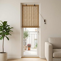 vidaXL Rullgardin Natur 70 x 220 cm Bambu