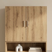 vidaXL Väggskåp Artisan-ek 80 x 42,5 x 64 cm Konstruerat trä