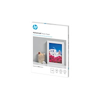 Hewlett-Packard HP Advanced Glossy Photo Paper - fotopapper - blank - 25 ark - 130 x 180 mm