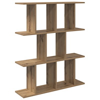 vidaXL Vägg hylla Artisan-ek 80 x 20 x 96 cm Konstruerat trä