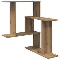 vidaXL Vägg hylla Artisan-ek 67 x 67 x 87 cm Konstruerat trä