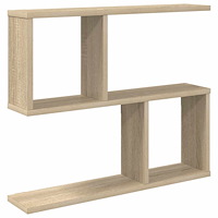 vidaXL Vägg hylla Sonoma-ek 60 x 12 x 50,5 cm Konstruerat trä