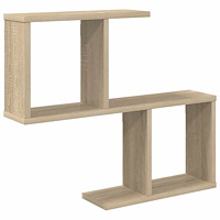 vidaXL Vägg hylla Sonoma-ek 60 x 12 x 50,5 cm Konstruerat trä