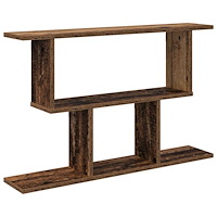 vidaXL Vägg hylla Gammalt trä 80 x 15 x 50,5 cm Konstruerat trä