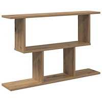 vidaXL Vägg hylla Artisan-ek 80 x 15 x 50,5 cm Konstruerat trä