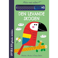 Barthelson Förlag Måla med vatten. Den levande skogen (bok, spiral)