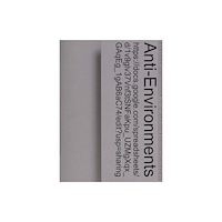 Scheidegger und Spiess AG, Verlag Anti-Environments (häftad, eng)