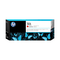 Hewlett-Packard HP 745 - hög kapacitet - kromröd - original - DesignJet - bläckpatron