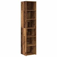 vidaXL Sideboard Gammalt trä 40 x 41 x 185 cm Konstruerat trä