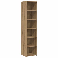 vidaXL Sideboard Artisan-ek 40 x 41 x 185 cm Konstruerat trä