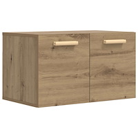 vidaXL Väggskåp 60 x 36,5 x 35 cm Konstruerat trä Artisan-ek