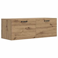 vidaXL Väggskåp 100 x 36,5 x 35 cm Konstruerat trä Artisan-ek
