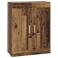 vidaXL Väggskåp Väggmonterat Gammalt trä 69,5 x 34 x 90 cm