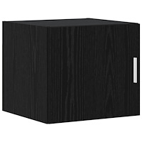 vidaXL Väggskåp Svart ek 45 x 42,5 x 40 cm Konstruerat trä