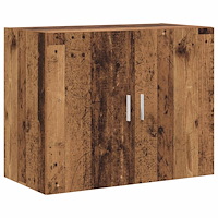 vidaXL Väggskåp Gammalt trä 80 x 42,5 x 64 cm Konstruerat trä