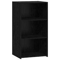 vidaXL Sideboard Svart ek 50 x 41 x 93 cm Konstruerat trä