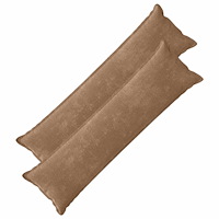 vidaXL Kuddöverdrag 2 st HOUTEN Brun 40 x 145 cm Chenilletyg