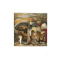 Hjelm förlag Affisch John Bauer Bortbytingarna
