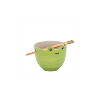 SASS & BELLE Frog Noodle Bowl - With Chopsticks