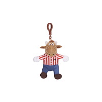 POSH PAWS INTERNATIONAL 4" Sitting Bullseye Bully Bag-Clip