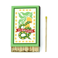 Designworks Collective Tändstickor Adopo Snake, Gul