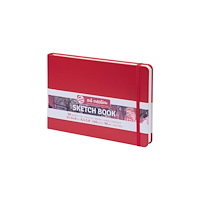 Art Creation SketchBook Red 21 x 15 cm / Skissblock röd 21 x 15 cm