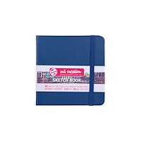 Art Creation Sketchbook Navy Blue 12 x 12 cm / Skissblock marinblå 12 x 12 cm