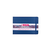 Art Creation Sketchbook Navy Blue 21 x 15 cm / Skissblock marinblå 21 x 15 cm