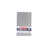Art Creation Sketchbook Shiny Silver 13 x 21 cm / Skissblock blank silver 13 x 21 cm