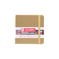 Art Creation Sketchbook White Gold 12 x 12 cm / Skissblock vitguld 12 x 12 cm