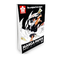 Sakura Sakura Manga ritblock A4 / Manga Drawing Pad A4