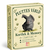 MikS Förlag Pluttes Värld – Kortlek & Memory