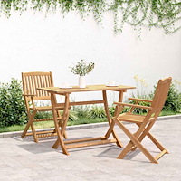 vidaXL Sydney Rektangulärt Bord Brun 110 x 55 x 75 cm