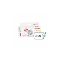 METO METO kyl/frys-etiketter 22x12 mm frostbeständiga ner till -2...