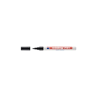 Gear4 Färgmarkörer Edding® 751, rund spets, 1–2 mm, svart, förpack...