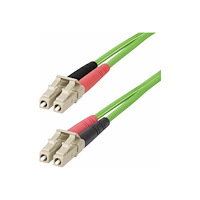 StarTech.com StarTech.com 1m (3ft) LC to LC (UPC) OM5 Multimode Fiber Optic Cable, 50/125µm Duplex LOMMF Zipcord, VCSEL, 40G/100G, Be...