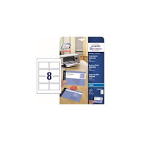 AVERY Etikett AVERY card 85x54mm 200/fp