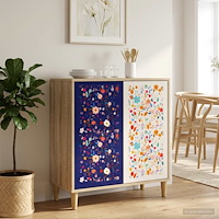 vidaXL Sideboard MAINZ Sonoma-ek 69 x 33 x 75 cm Konstruerat trä