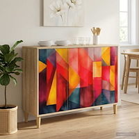 vidaXL Sideboard HEESCH Sonoma-ek 102 x 33 x 75 cm Konstruerat trä