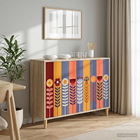 vidaXL Sideboard ESSEN Sonoma-ek 102 x 33 x 75 cm Konstruerat trä