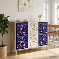 vidaXL Sideboard MAINZ Sonoma-ek 102 x 33 x 75 cm Konstruerat trä