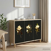 vidaXL Sideboard BREMEN Sonoma-ek 102 x 33 x 75 cm Konstruerat trä